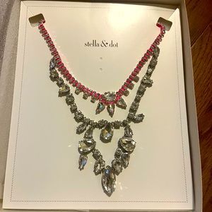 Stella & Dot Neon Dream Statement Necklace - NIB
